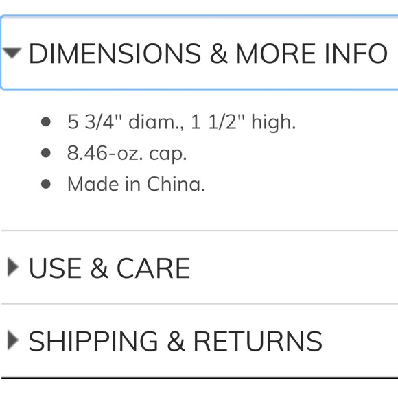 โ ๏ธ๐ SOLD 11.17.2022 ๐โ ๏ธ
RARE NEW CRANE Vietnamese Dip Bowl (one) HTF - Picture 8 of 9